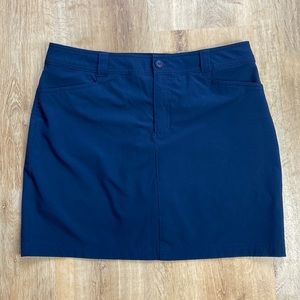 Eddie Bauer Women’s Lined Blue Skirt